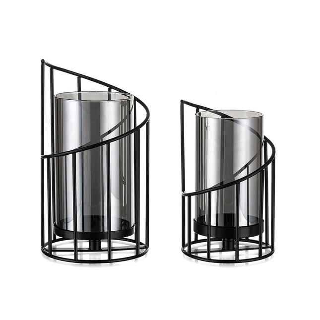 Luxury Iron Candle Holder Decorative Vase Romantic Table Centerpiece Home Decor