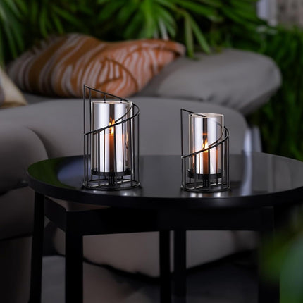 Luxury Iron Candle Holder Decorative Vase Romantic Table Centerpiece Home Decor