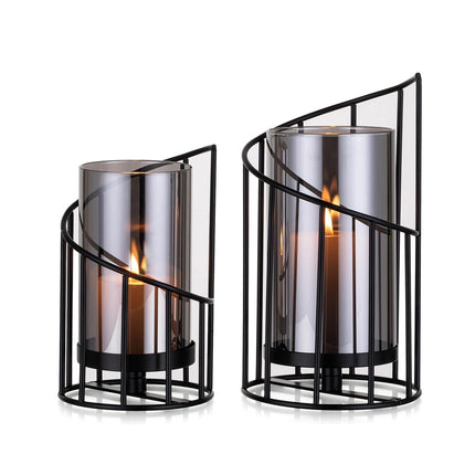 Luxury Iron Candle Holder Decorative Vase Romantic Table Centerpiece Home Decor
