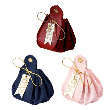 Wedding Candy Favor Bags 10 Pack Velvet Style 3 Colours