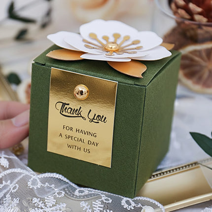 20PCS Wedding Candy Box Creative Luxury Favor Gift For Bridal Party Gift Use