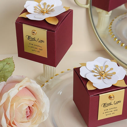 20PCS Wedding Candy Box Creative Luxury Favor Gift For Bridal Party Gift Use