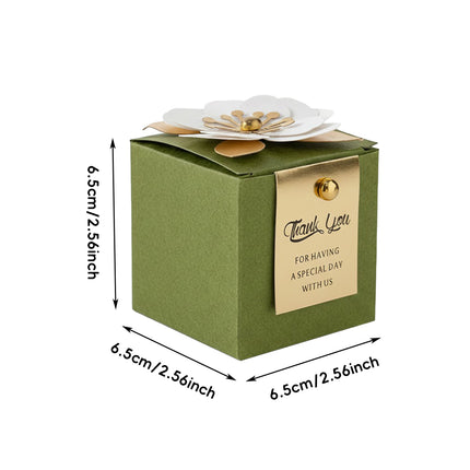20PCS Wedding Candy Box Creative Luxury Favor Gift For Bridal Party Gift Use