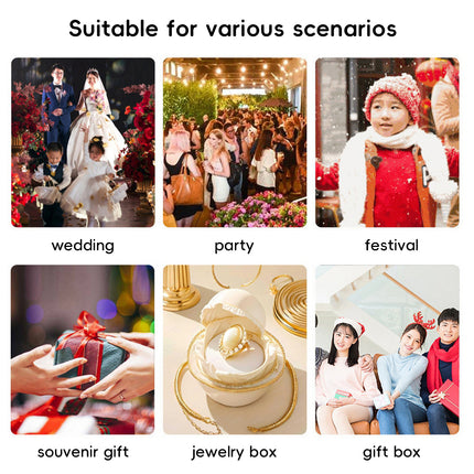 20PCS Wedding Candy Box Creative Luxury Favor Gift For Bridal Party Gift Use