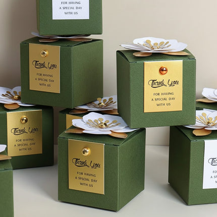20PCS Wedding Candy Box Creative Luxury Favor Gift For Bridal Party Gift Use