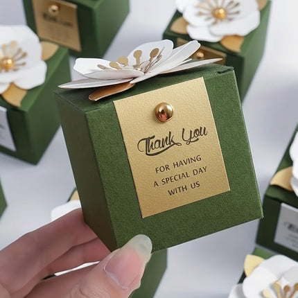 20PCS Wedding Candy Box Creative Luxury Favor Gift For Bridal Party Gift Use