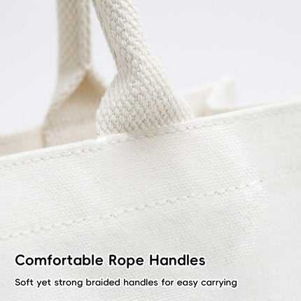 Blank Canvas Tote Bags 2 Pack Box Style Three Sizes