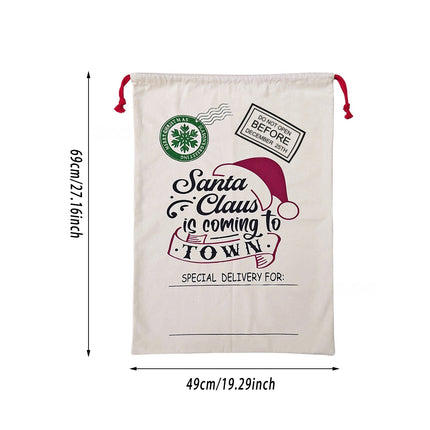 Large Christmas Sacks Jumbo Large Santa Gift Sack Bag Gifts Stocking Present Bag