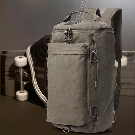 Large Capacity Shoulder Backpack Student Schoolbag Travel Bag Multifunction Use