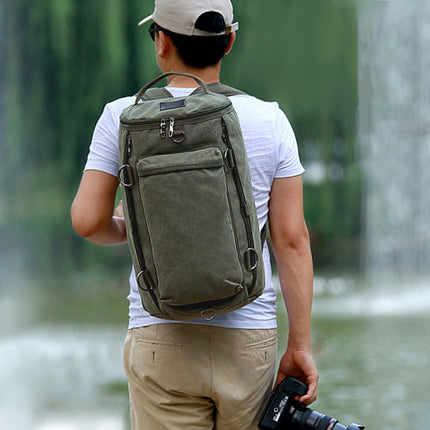 Large Capacity Shoulder Backpack Student Schoolbag Travel Bag Multifunction Use