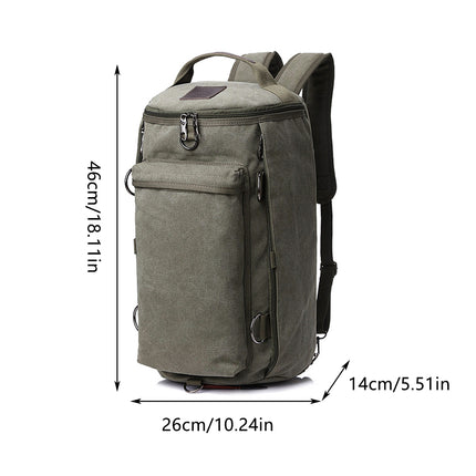 Large Capacity Shoulder Backpack Student Schoolbag Travel Bag Multifunction Use