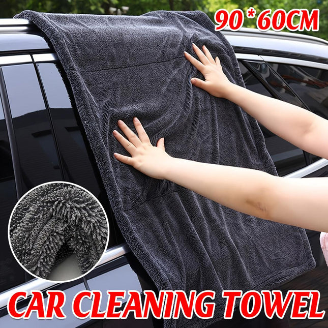 Ultra Absorbent Microfiber Car Drying Towel Soft Thick Twisted Weave Cloth