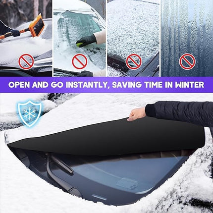 Car Windshield Cover Oxford Sun Snow Shade UV Protection Foldable 250 x 114cm