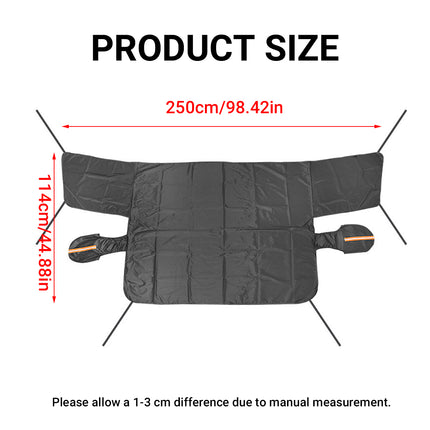 Car Windshield Cover Oxford Sun Snow Shade UV Protection Foldable 250 x 114cm