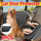 Automobile Pet Door Stop Vehicle Mounted Scratch Dirt Bite Proof Car Door Cover