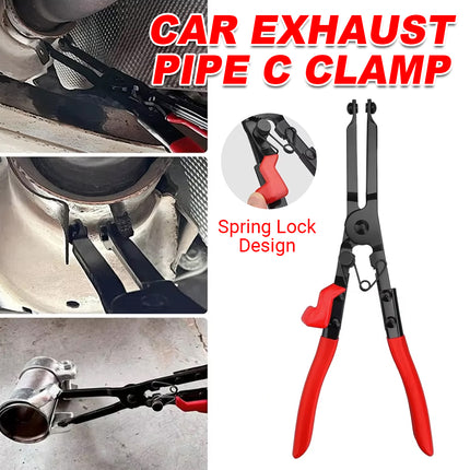 Exhaust Pipe C-Clamp Pliers Remover Tool Universal Hose Removal Tool