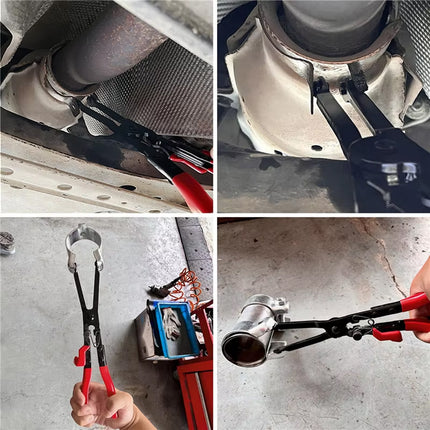 Exhaust Pipe C-Clamp Pliers Remover Tool Universal Hose Removal Tool