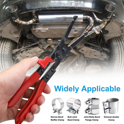 Exhaust Pipe C-Clamp Pliers Remover Tool Universal Hose Removal Tool