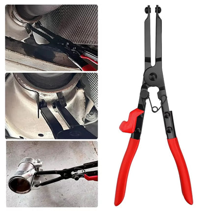 Exhaust Pipe C-Clamp Pliers Remover Tool Universal Hose Removal Tool