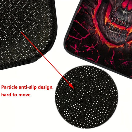 Car Floor Mats 4 Piece Set All Weather Waterproof Non Slip for Sedan SUV Protect