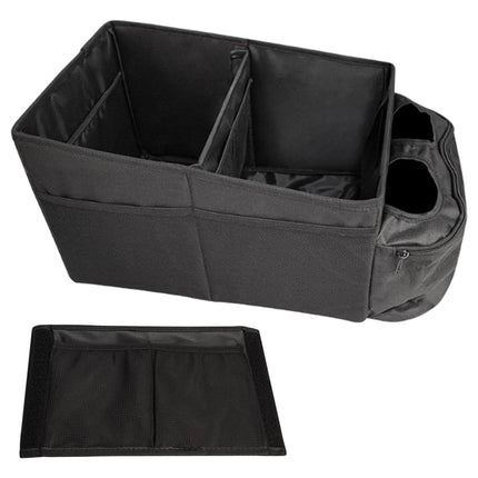 Automobile Storage Box Oxford Cloth Foldable Seat Storage Cup Holder Trunk Bag