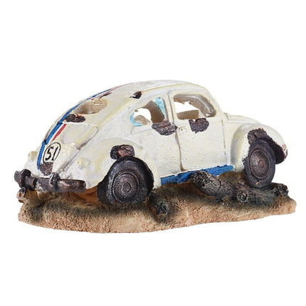 Aquarium Decoration Car Shape Ornament Fish Tank Decor Landscaping Accessory