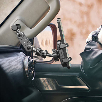 Land Cruiser Compatible A-Pillar Handle Car Phone Mount Adjustable Sturdy