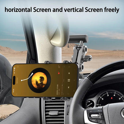 Land Cruiser Compatible A-Pillar Handle Car Phone Mount Adjustable Sturdy