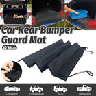 Universal Foldable Car Bumper Guard Trunk Bumper Protector Goods Trunk Carpet