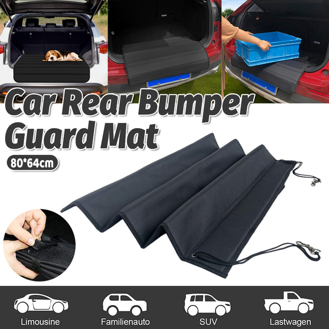 Universal Foldable Car Bumper Guard Trunk Bumper Protector Goods Trunk Carpet