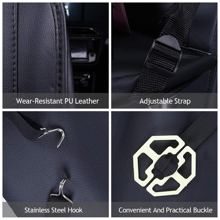 Car Seat Back Storage Bag Hanging Rear Seat Child Folding Dining Table Rack