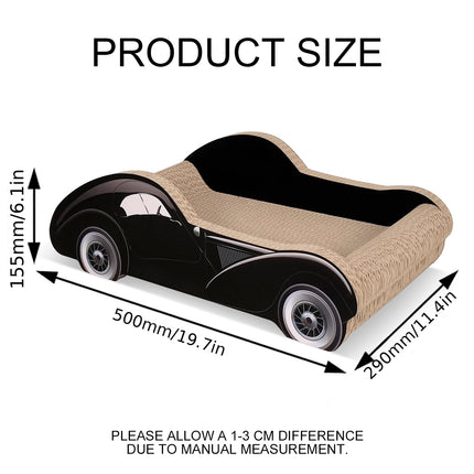 Tatami Cat Scratcher Sofa Corrugated Cardboard Car Bed Lounge Scratch Pad