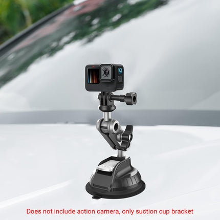 Car Suction Cup Camera Holder Strong Suction 360° Rotation Adjustable for Camera
