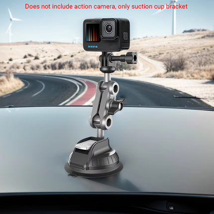 Car Suction Cup Camera Holder Strong Suction 360° Rotation Adjustable for Camera