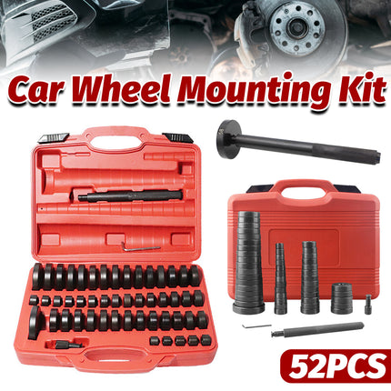 52PCS Wheel Bearing Installation Tool Set for Car Truck Hub Removal Service Use