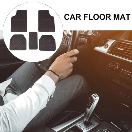 Automobile Waterproof Universal Foot Mat Carpet Car Stain Resistant Floor Mat