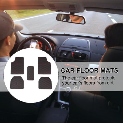 Automobile Waterproof Universal Foot Mat Carpet Car Stain Resistant Floor Mat