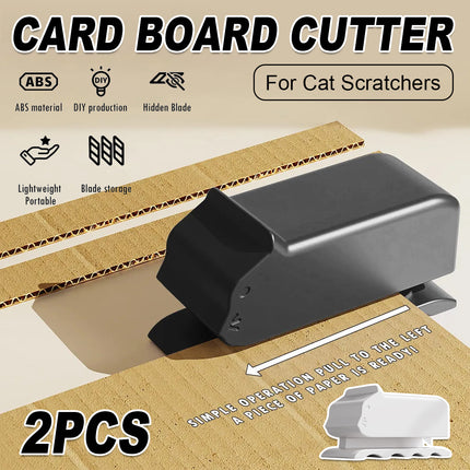2PCS Card board Cat Scratcher Cutter Tool Set Durable for DIY Pet Toy Making Use