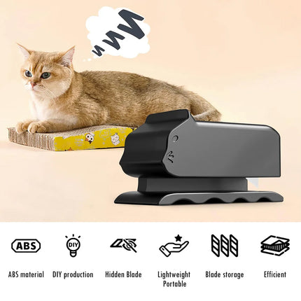 2PCS Card board Cat Scratcher Cutter Tool Set Durable for DIY Pet Toy Making Use