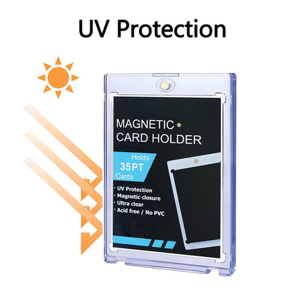Magnetic Card Sleeve Protector UV-Protection Anti-Scratch For ID Bank Card Use