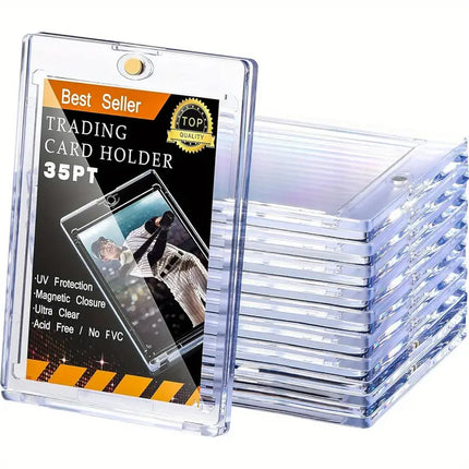 Magnetic Card Sleeve Protector UV-Protection Anti-Scratch For ID Bank Card Use