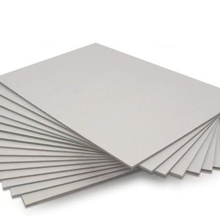 100PCS A5 Hard Cardboard Grey Board Printable Packaging Box Paper Durable