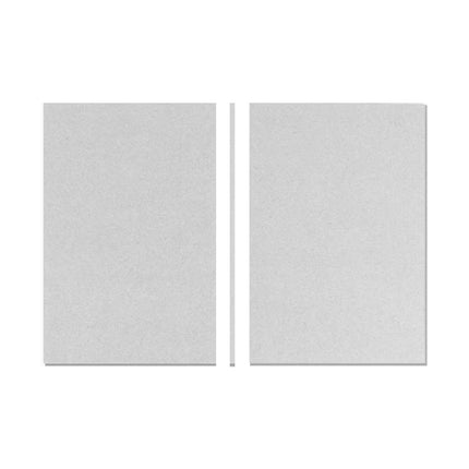 100PCS A5 Hard Cardboard Grey Board Printable Packaging Box Paper Durable