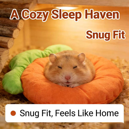 Carrot Shape Plush Pet Mat Soft Bed for Small Animals
