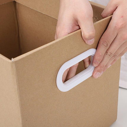 100pcs Plastic Carton Handle Durable Box Grip Holder Packaging Moving Storage