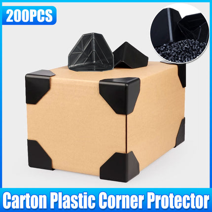 200pcs Plastic Corner Protectors Carton Anti Collision Box Edge Protection Guard