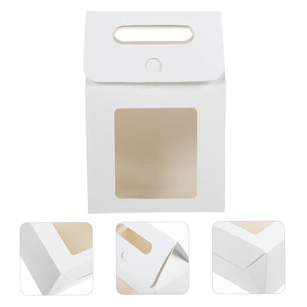 24PCS Handheld Gift Box Sturdy Durable for Holiday Wedding Present Packaging Use