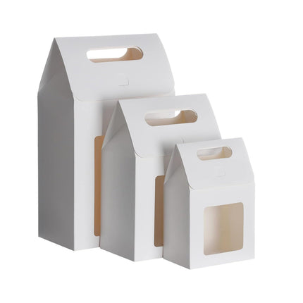 24PCS Handheld Gift Box Sturdy Durable for Holiday Wedding Present Packaging Use