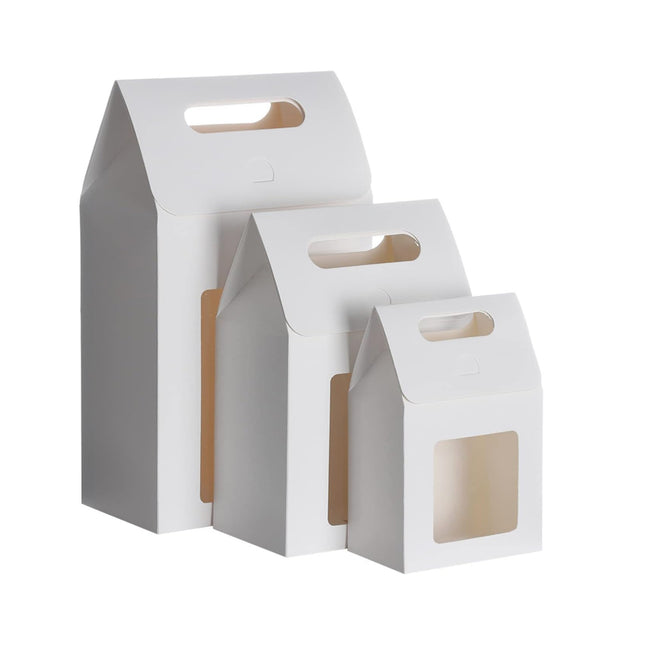 24PCS Handheld Gift Box Sturdy Durable for Holiday Wedding Present Packaging Use