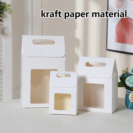 24PCS Handheld Gift Box Sturdy Durable for Holiday Wedding Present Packaging Use